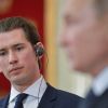 Курц внешней политики. Австрия шагнула к России (Канцлер Австрии Себастьян Курц во время совместной пресс-конференции по итогам встречи с президентом…) Канцлер Австрии Себа…