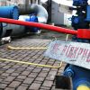 Украинские экономика и государство стали 'хрустальными' (Газокомпрессорная станция в Закарпатской области Украины) Газокомпрессорная ст…