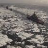 Le Figaro: сравнение подводных и надводных флотов России и США в Арктике (Боевые корабли прошли через льды и привезли в Арктику технику для стройки | © Пресс-служба Западного…) Боевые корабли прошл…