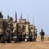 Военные США: Нас заставляют убивать русских, 'защищая' нефть (На фото: войска США на военной базе недалеко от города Таль-Тамр на северо-востоке Сирии (Фото: Bade…) На фото: войска США …