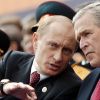 The American Prospect (США): был ли Путин неизбежен? (Путин, Буш на Красной площади во время парада | © РИА Новости, Сергей Гунеев) Путин, Буш на Красно…