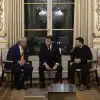 Громкая встреча трех президентов в Париже с непонятным содержанием (© X / Emmanuel Macron / Трамп, Макрон и Зеленский) © X / Emmanuel Macro…