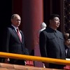 Путин в Пекине на параде в честь 70-летия Победы в войне с Японией